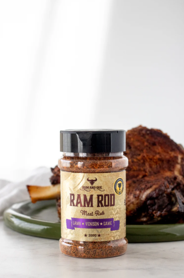 Rum and Que, Ram Rod Meat Rub - 200 grams