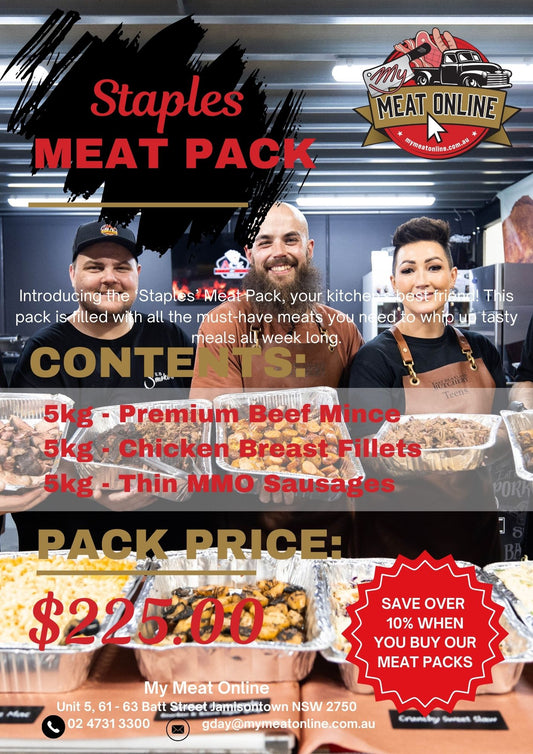 Staples - Meat Pack (valued at over $250.00)