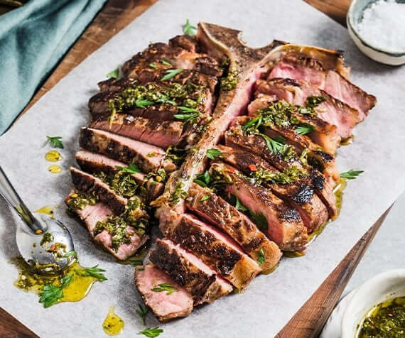 Beef T Bone Steak - 400 grams each