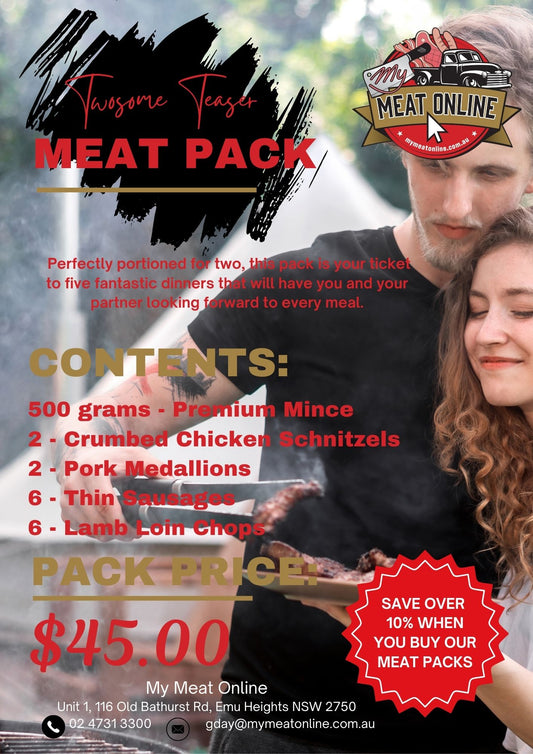 Twosome Teaser - Meat Pack (valued at over $50.00)
