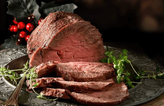 CHRISTMAS PREORDER:  Beef Scotch Fillet Roast in BBQ Plum Glaze