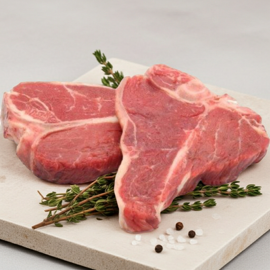 2 x 400g T Bone Steaks