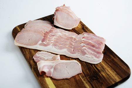 Bacon Full Rash (rindless) - 500 grams