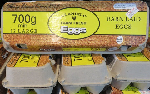 LLandilo Farm Fresh Eggs 700gm CAGE FREE